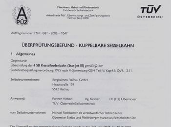 TÜV Überprüfung-